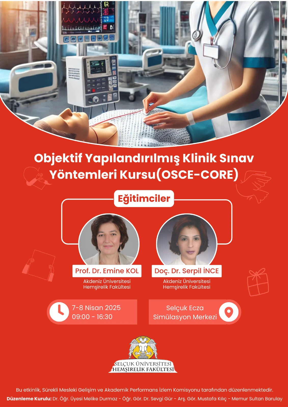 Objektif Yapılandırılmış Klinik Sınav Yöntemleri Kursu ( OSCE-CORE)